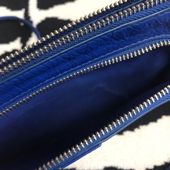 Fossil Sapphire Riley Mini Leather Crossbody Bag - Picture 5 of 12